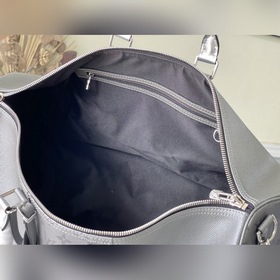 LV Артикул： M53766 Серебристая классическая мягкая дорожная сумк