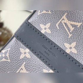LV Модель： M56711 Черная сумка для путешествий с узором «старая 