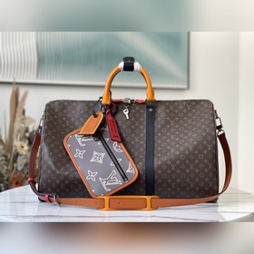 LV Модель： M56856 Старый узор KEEPALL BANDOULIERE Дорожняя сумк