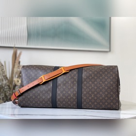 LV Модель： M56856 Старый узор KEEPALL BANDOULIERE Дорожняя сумк