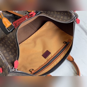 LV Модель： M56856 Старый узор KEEPALL BANDOULIERE Дорожняя сумк