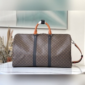 LV Модель： M56856 Старый узор KEEPALL BANDOULIERE Дорожняя сумк