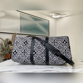 LV Модель： M57304 Keepall Bandoulière 45 Материал： ткань с узоро