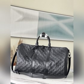LV Модель： M59025 Полнокожаная сумка для путешествий с тиснением