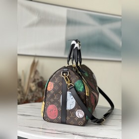 LV Артикул： M59261 45 Дорожная сумка из ткани Monogram Яркие цве