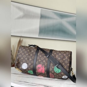 LV Артикул： M59261 45 Дорожная сумка из ткани Monogram Яркие цве