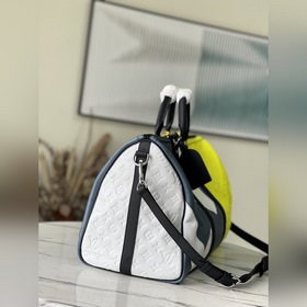 LV Модель： M59922 50 Дорожная сумка из кожи с зернистой текстур
