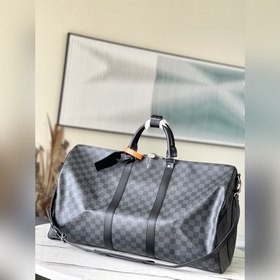 LV Модель： N41414 Черная дорожная сумка Просторная и удобная в и