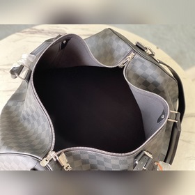LV Модель： N41414 Черная дорожная сумка Просторная и удобная в и