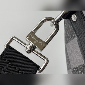 LV Модель： N80404 Черный  Keepall Bandoulière 45 дорожная сумка