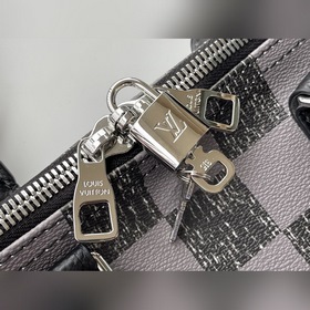 LV Модель： N80404 Черный  Keepall Bandoulière 45 дорожная сумка