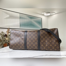 LV Артикул： M45616 Keepall Bandoulière 50 дорожная сумка Сумка 