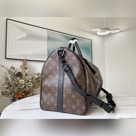 LV Артикул： M45616 Keepall Bandoulière 50 дорожная сумка Сумка 