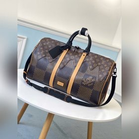 LV Keepall Bandoulière 50 дорожная сумка Артикул： N40360 Вирджи