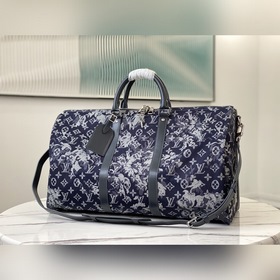 LV Артикул： M57285 Keepall Bandoulière 50 Сумка из ткани Monogra