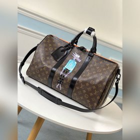 LV Модель： M89898 Keepall 45 Детская непосредственность символи