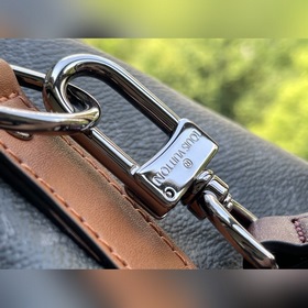 LV Артикул： M56856 Черный с цветочным узором KEEPALL BANDOULIER
