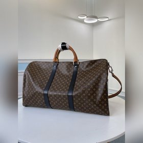 LV Модель M45988 KEEPALL 50 с небольшим цветочным узором (с плеч