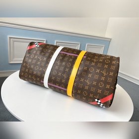 LV Модель M55819 KEEPALL 50 дорожная сумка (с плечевым ремнем) А
