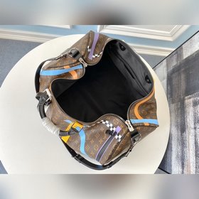 LV Модель M55819 KEEPALL 50 дорожная сумка (с плечевым ремнем) А