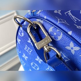 LV Модель M86988 Keepall Bandoulière 50, дорожная сумка с белым н