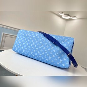 LV Модель M86988 Keepall Bandoulière 50, дорожная сумка с белым н