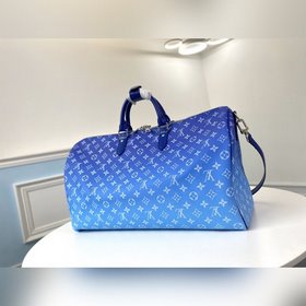 LV Модель M86988 Keepall Bandoulière 50, дорожная сумка с белым н