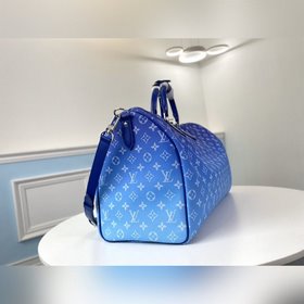 LV Модель M86988 Keepall Bandoulière 50, дорожная сумка с белым н