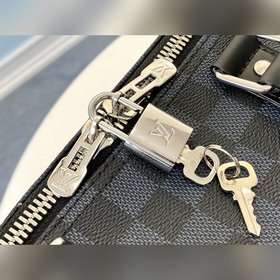 LV модель N40166 Классическая дорожная сумка Keepall в сочетании 