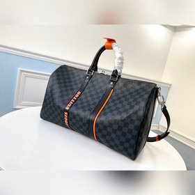 LV модель N40166 Классическая дорожная сумка Keepall в сочетании 