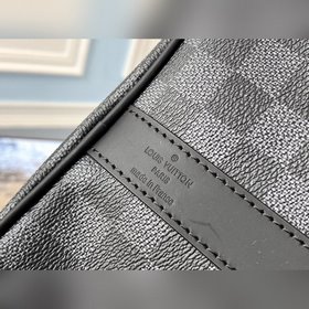 LV Модель N41418 Сумка Keepall 45 Сумка из ткани Damier Graphite