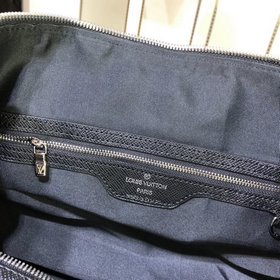 LV Модель： M30235, черная сумка KEEPALL 45 (с плечевым ремнем) Мя