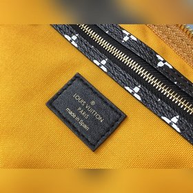 LV Модель M44572 Желтый шелкографический принт SPEEDY BANDOULIèRE