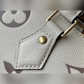 LV Модель： M58947 Белая сумка Speedy Bandoulière 25 В осенней ко