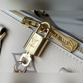 LV Модель： M58947 Белая сумка Speedy Bandoulière 25 В осенней ко
