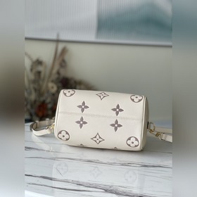 LV Модель： M58947 Белая сумка Speedy Bandoulière 25 В осенней ко