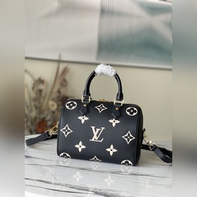LV Модель： M58947 Черная сумка Speedy Bandoulière 25 В осенней к