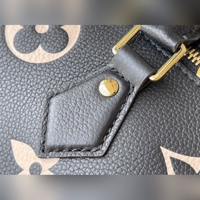 LV Модель： M58947 Черная сумка Speedy Bandoulière 25 В осенней к
