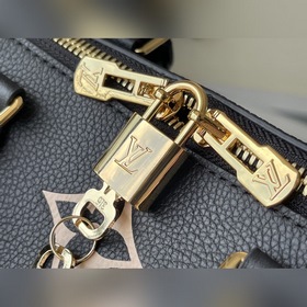 LV Модель： M58947 Черная сумка Speedy Bandoulière 25 В осенней к