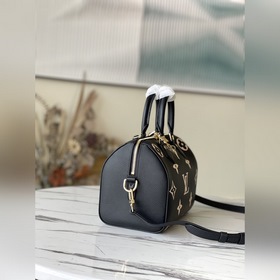 LV Модель： M58947 Черная сумка Speedy Bandoulière 25 В осенней к
