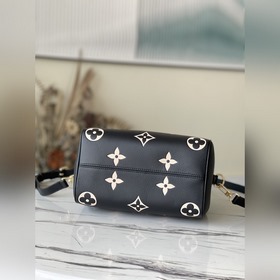 LV Модель： M58947 Черная сумка Speedy Bandoulière 25 В осенней к