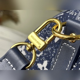 LV Артикул： M59609 Сумка Speedy Bandoulière 25 Джинсовая ткань 