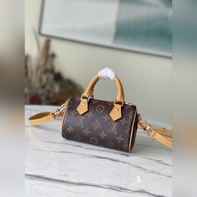 LV Модель： M81085 Сумка-подушка Классическая сумка Speedy с лако