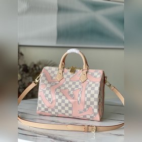 LV Модель： N41052 Таити с шелкографией Знаменитая сумка Speedy Т