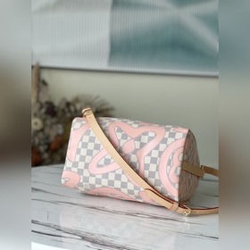 LV Модель： N41052 Таити с шелкографией Знаменитая сумка Speedy Т