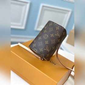 LV Модель M61252 Сумка Nano Speedy из классической ткани Monogram