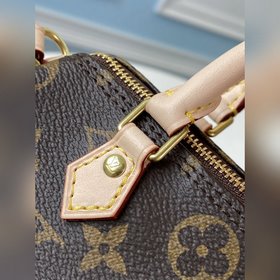 LV Модель M61252 Сумка Nano Speedy из классической ткани Monogram