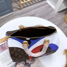 LV Модель： M57451 M41112 (покерные карты) Сумка Speedy Bandoulie