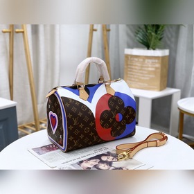 LV Модель： M57451 M41112 (покерные карты) Сумка Speedy Bandoulie