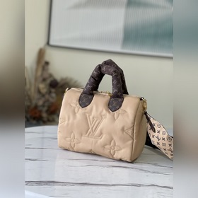LV Модель： M59008 Абрикосовый  Сумка Speedy Bandoulière 25 Изго